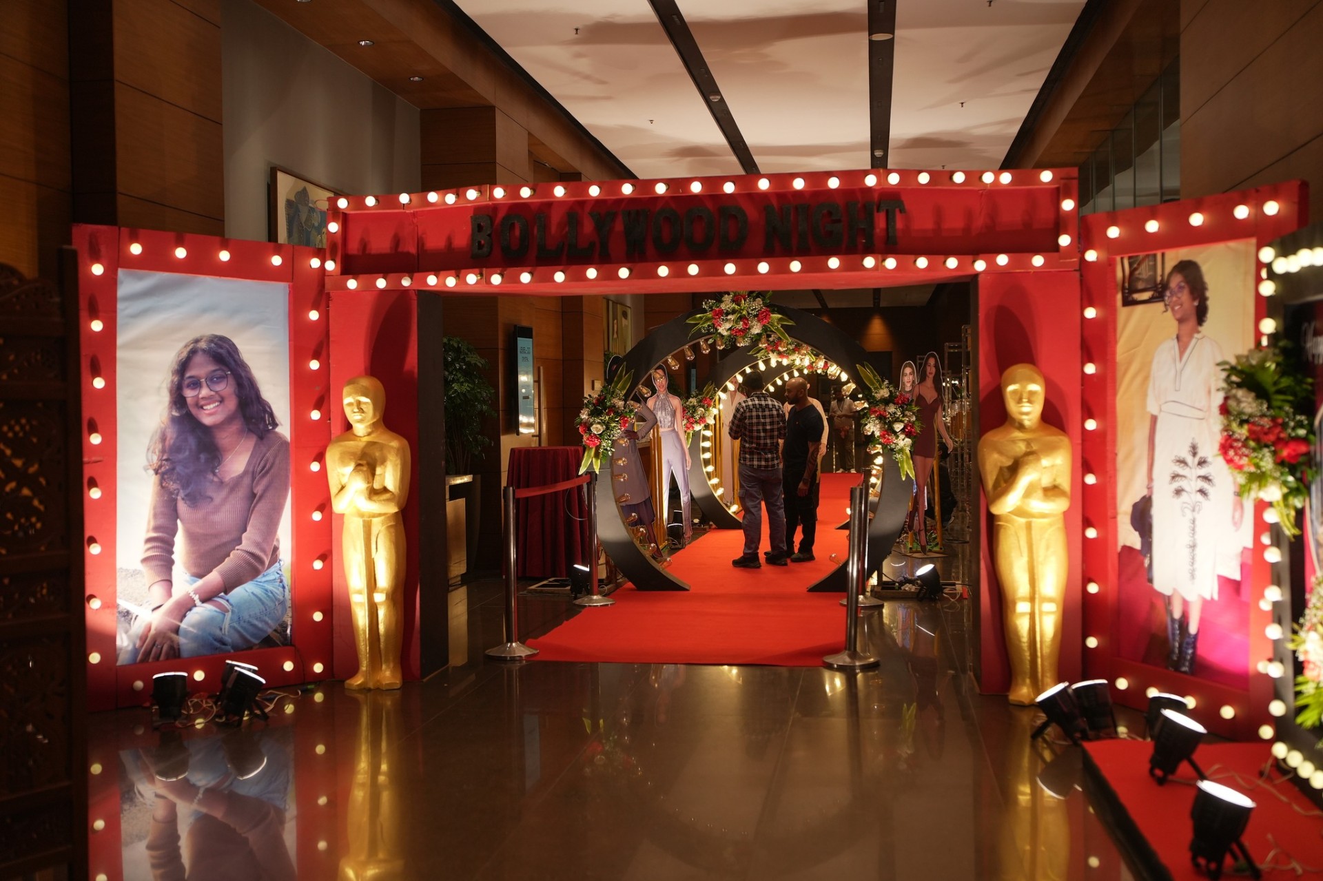 Bollywood Night Entrance