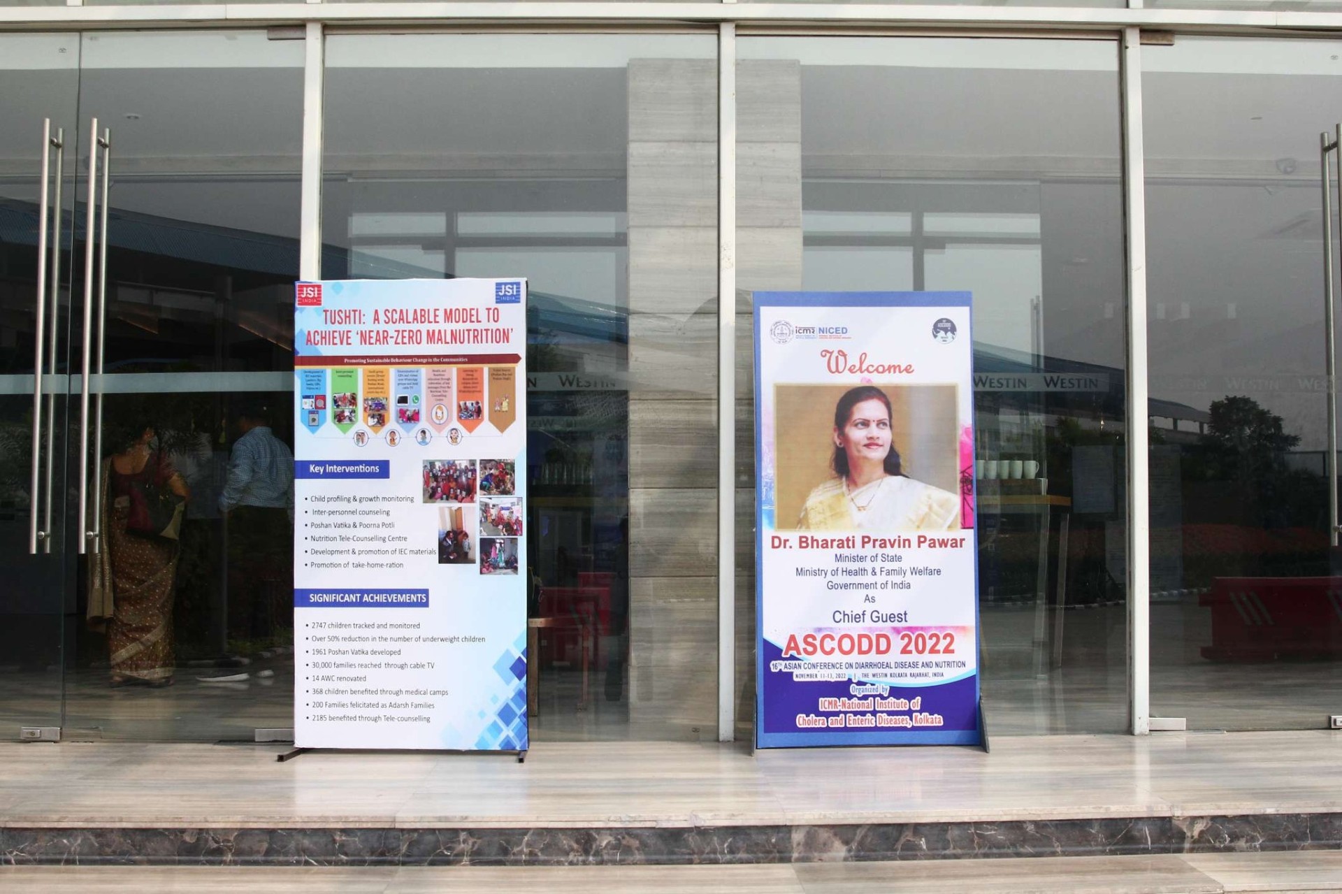 Conference Standee Setup