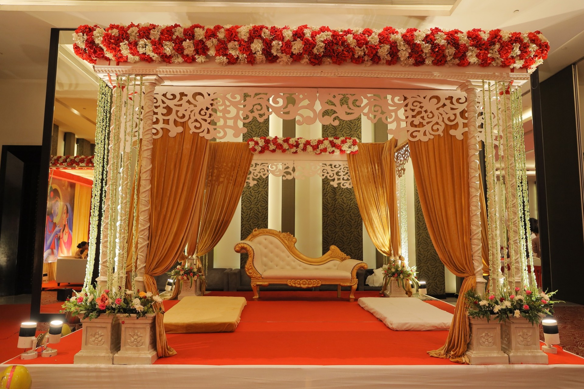 Wedding Mandap Setup